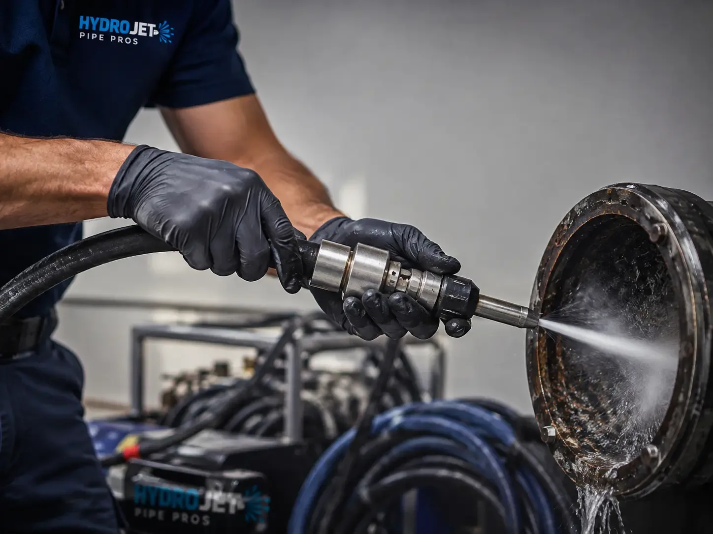 Hydro Jet Pipe Descaling in Channelview, TX